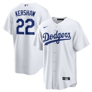 Nike Kershaw Dodgers (white) Jersey, Size: Large, never been opened